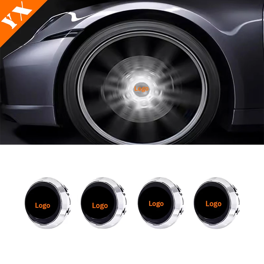 For Changan EADO plus Accessories 2020-2024 Maglev LED Car Wheel Logo Decoration Replacement Accessories