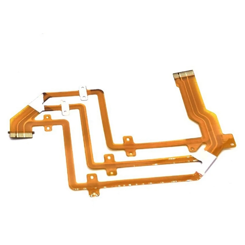 LCD Flex Cable สําหรับ Sony DCR-SX33E SX34 SX43E SX44 SX63E กล้องหน้าจอ LCD Flex Cable อะไหล่ซ่อม