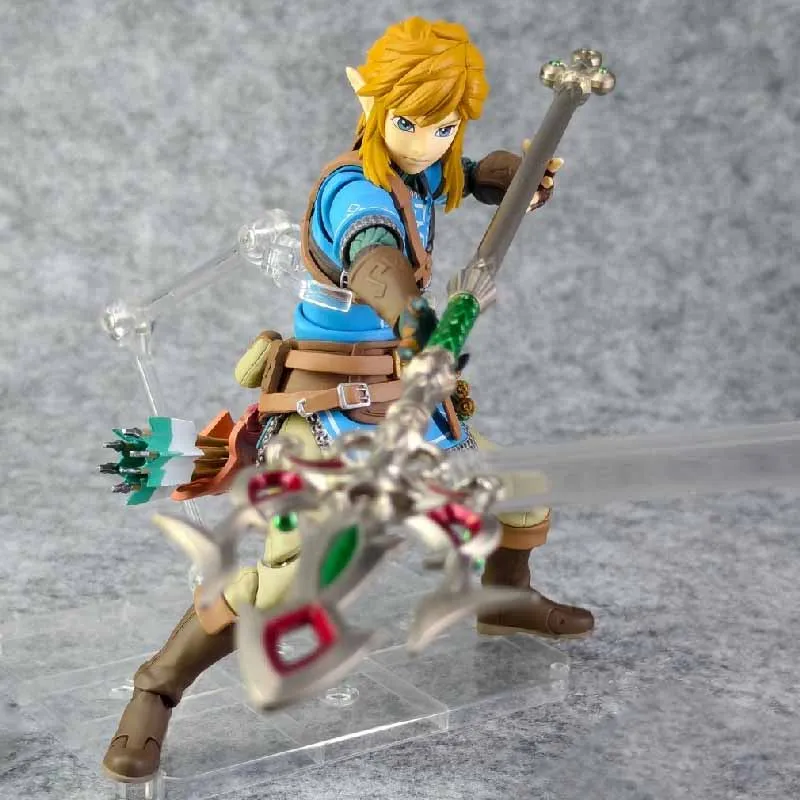 Max Originele figma Anime Figuur The Legend of Zelda: Tears of the Kingdom Link Action Figure Speelgoed voor jongens/meisjes