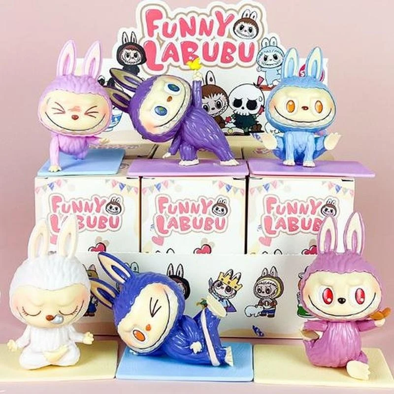 

Hot Sales Labubu Mystery Boxes Mini Figurine Doll Collection Pvc Model Toys Wholesale Children Birthday Christmas Toy Blind Box