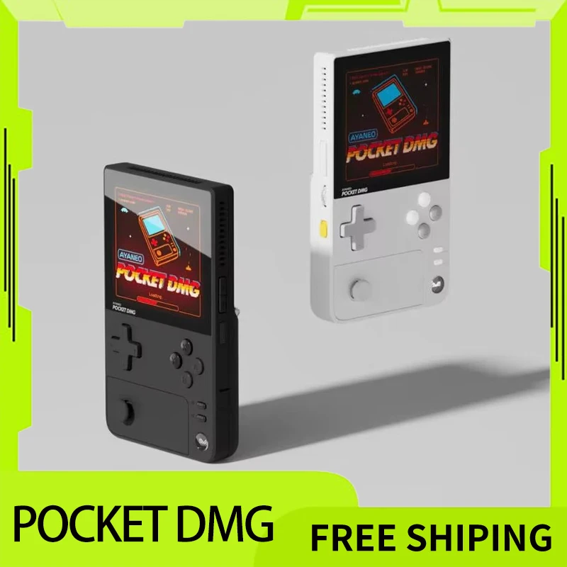 AYANEO Pocket DMG Game Console 1240*1080 Resolution Screen 3.92Inch OLED 6000mAh Gyroscope Handheld Game Consoles Customize Gift