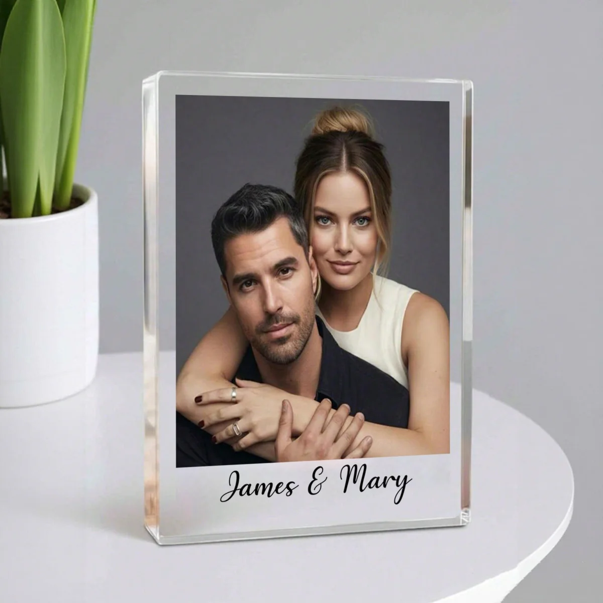 كتلة أكريليك مخصصة للصور والنص - مراجعة Photo Acrylic Block وسعره