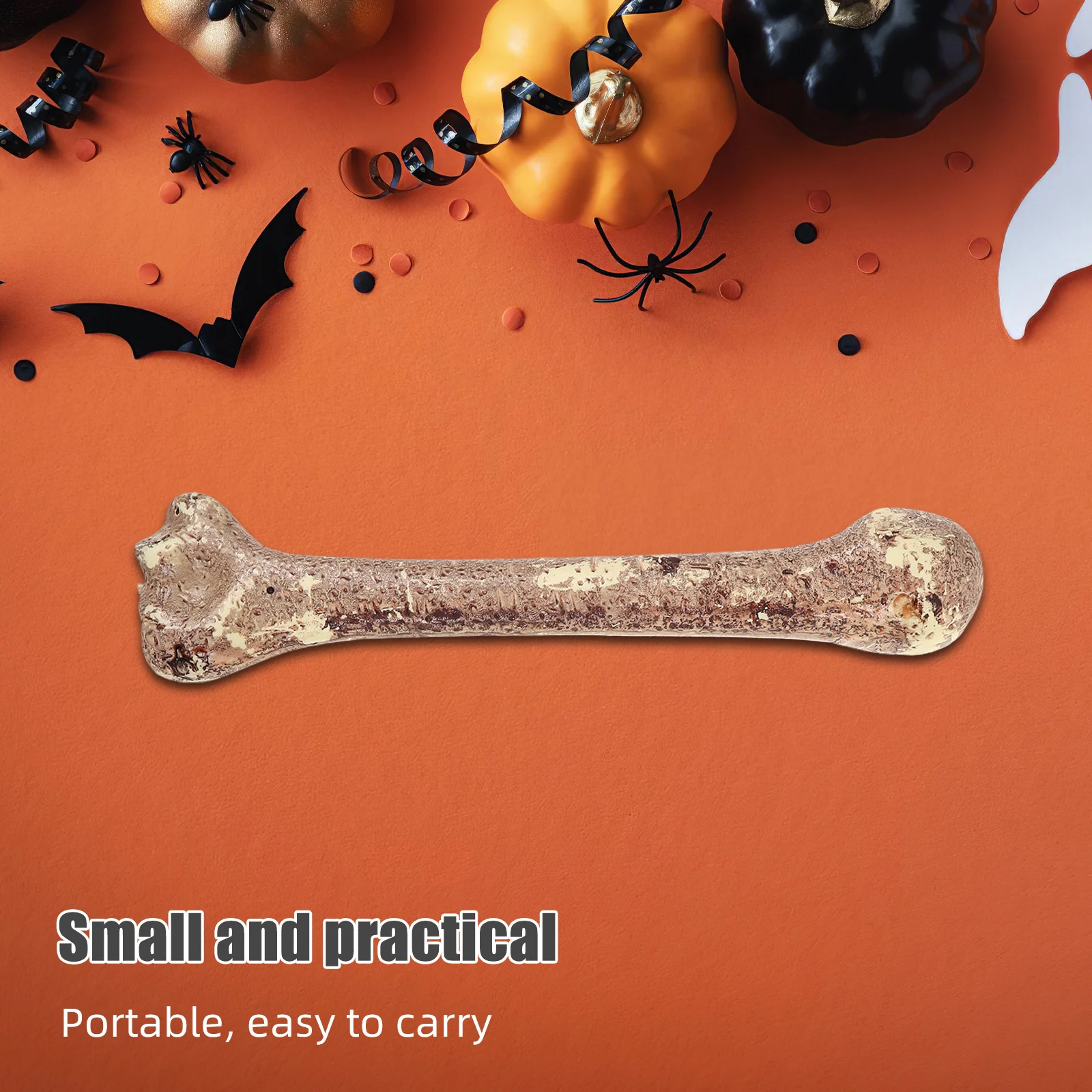 

4Pcs Halloween Bone Decoration Simulation Plastic Bones Large Fake Bone Props Spooky Haunted House Horror Party Decor