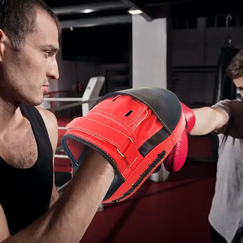 

Punching Mitts Curved Kicking Pads For Training Martial Arts Punch Mitts Focus Punching Mitts Boxing Equipment For Athletes Kids