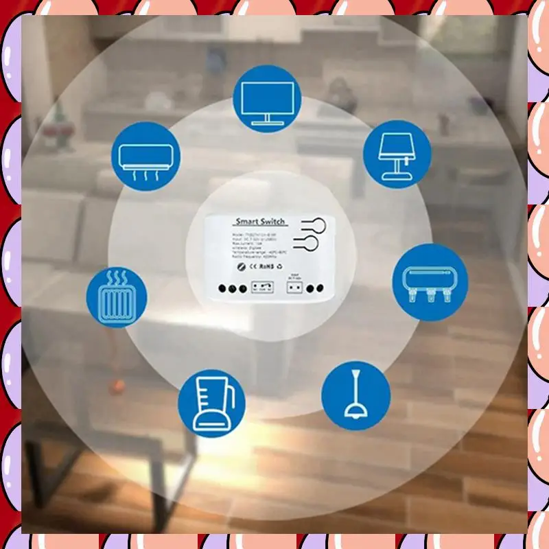 

A72Z 2X Tuya Smart Zigbee Switch с датчиком температуры, пассивное сухое контактное реле Zigbee, работает с домашним помощником, 7-32 В постоянного тока