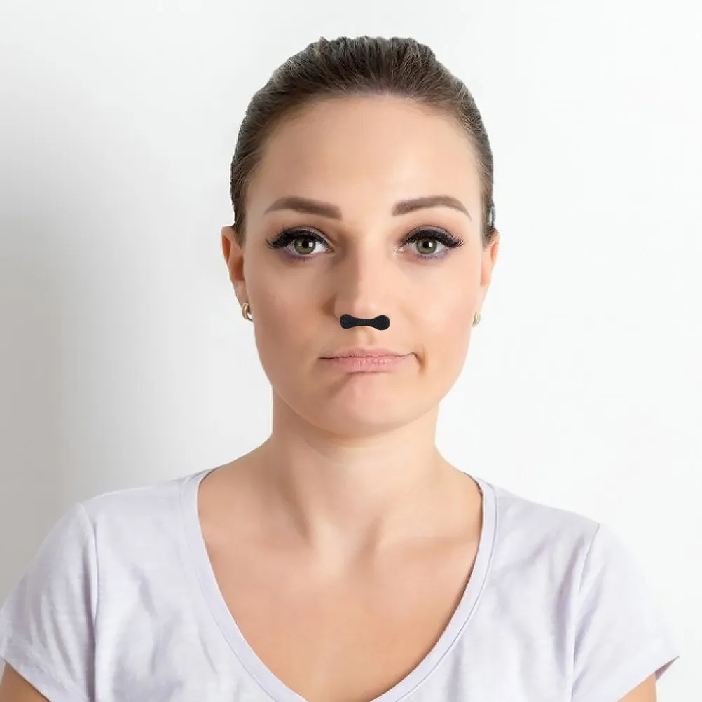 100Pcs Washable Nose Filters Sponge Nasal Plugs Perfect Nostril Fit for Spray Tanning Welding Smog Prevention Breathable Anti