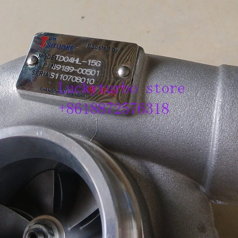 TD04HL TD04H-15G Turbo for ISUZU engine 4BD1T Mitsubishi Kobelco SK120-3 49189-0050 4918900501 894367511