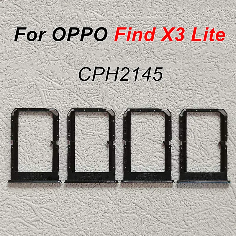 For OPPO Find X3 Lite SIM Card Trays SIM Slot Holder Adapter Socket Replacement CPH2145