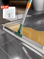 Silicone Scraper Broom Magic Wiper Floor Toilet Bathroom Squeegee Scrubber High Place Glass Wiper Household Cleaning Tools