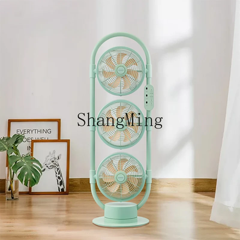 ZYY variable frequency air circulation fan vertical household silent electric fan floor fan