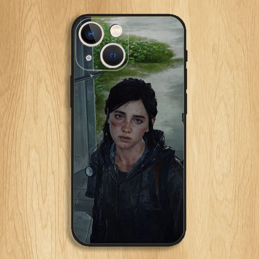 The Last of Us Phone Case For iPhone15,14,13,12,11,Pro,Max,Plus,Mini,X,XS,XR,8,7,6,S,Plus,SE Soft Black Case