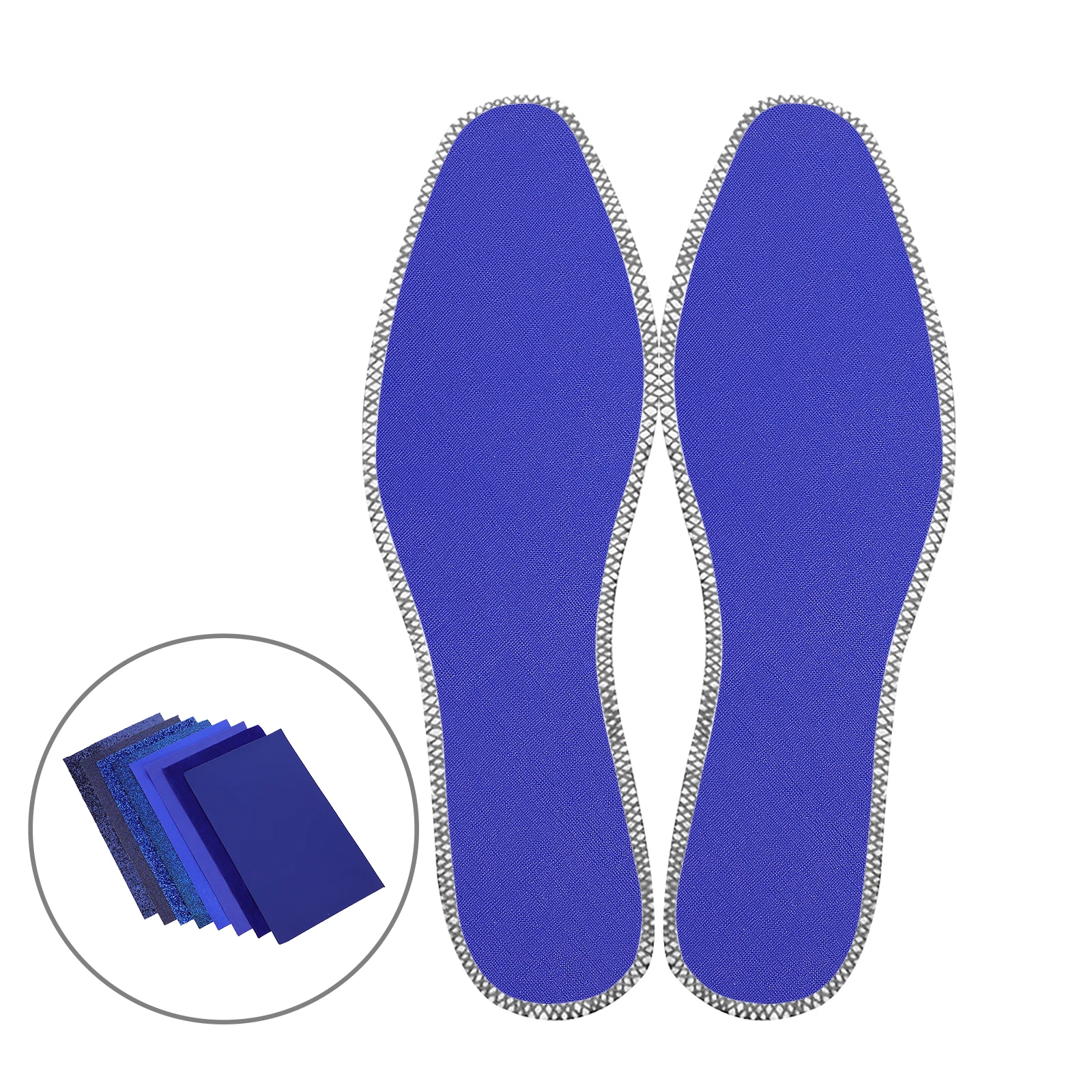 

8 Sheets Sliced Set Glitter Synthetic PU Blue Non Fading Durable Craft Hat Hair Jewelry Sewing Shoe Upholstery