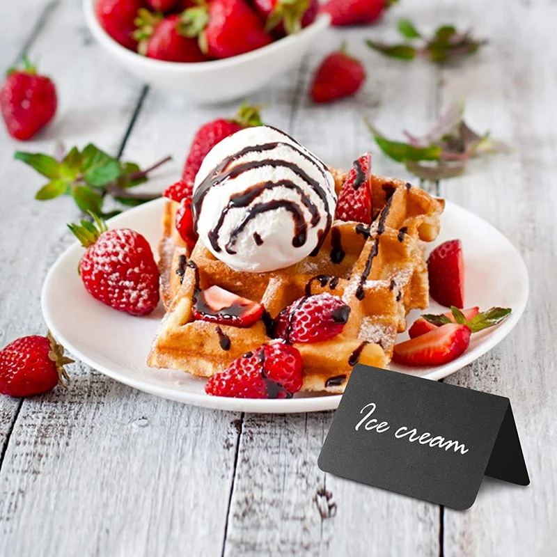 10 Pack Mini Chalkboard Signs 4 X3inch For Food - Party - Buffet - Tables - Wedding - Bakery - Small Chalkboard Sign