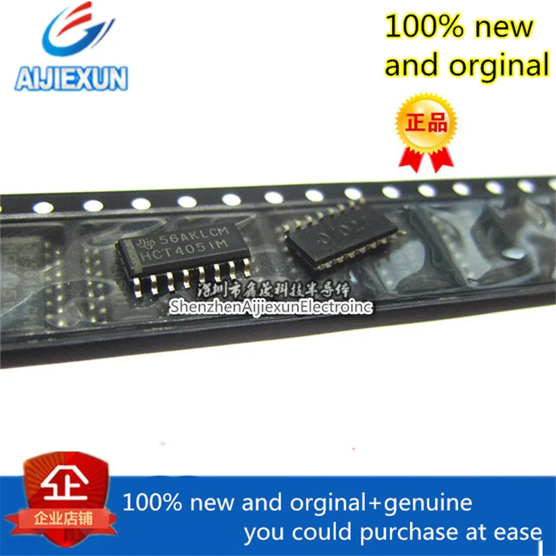 10 قطعة 100% جديدة ومبتكرة CD74HCT4051M96 SOP16 HCT4051M عالية السرعة CMOS المنطق التناظرية معددات/Demultiplexers مخزون كبير