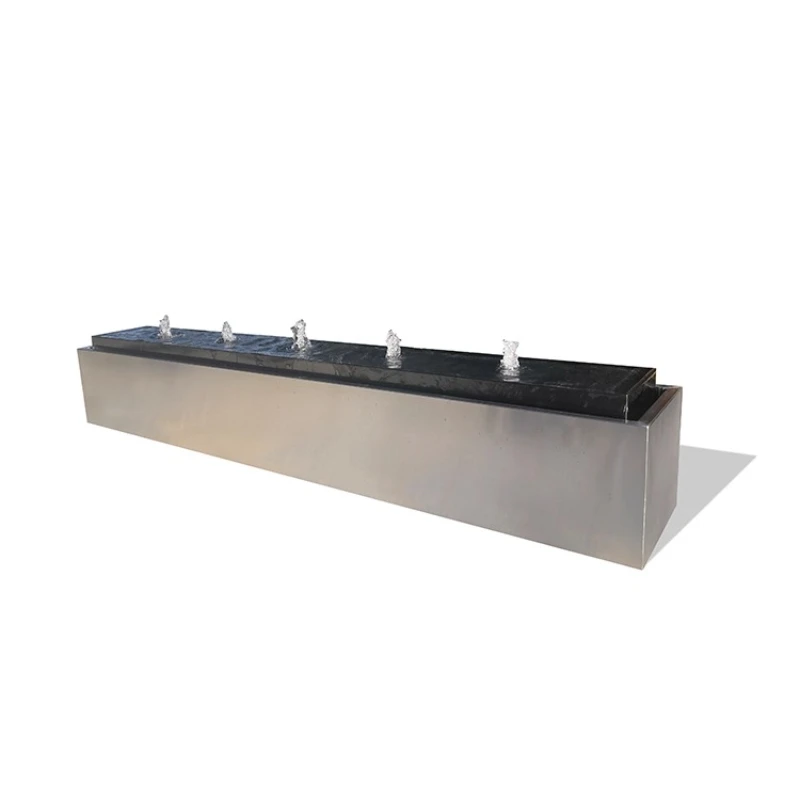 

Garden decoration, running water fountain ornament, simple humidification rockery