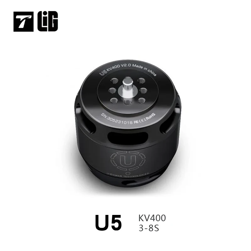 U5 400KV3-8S T-MOTOR U-Power Series Outrunner Brushless Motor For UAV Aircraft Multirotor Copter Drones Rotors Drone Motor Parts