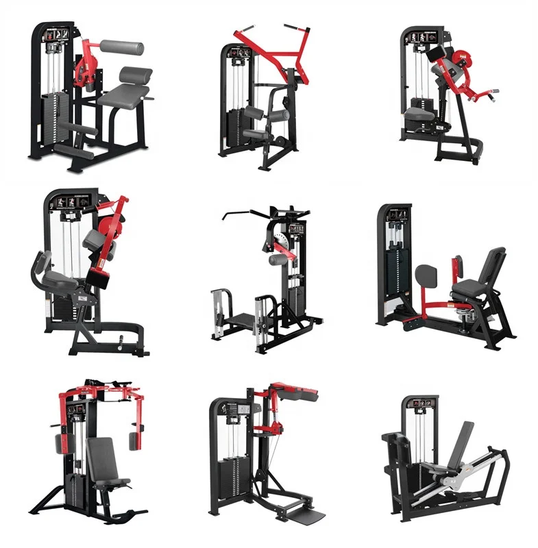 Leg Curl Pin Loaded Leg Extension Leg Curl Machine Strength Training Body Building Gym Fitness Equipment Kneeling