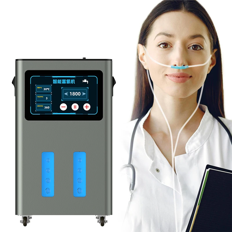 

PEM Electrolysis Water H2 Inhalation Machine Breathing Hydrogen H2 Maker Therapy 3000ml HHO Generator Hydrogen Making Inhaler