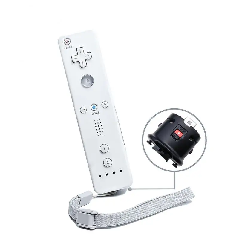 Wii Kit Sensor adaptor penambah gerakan, Kit Sensor penambah gerakan Plus untuk permainan Wii, penguat pengendali jarak jauh untuk Wii