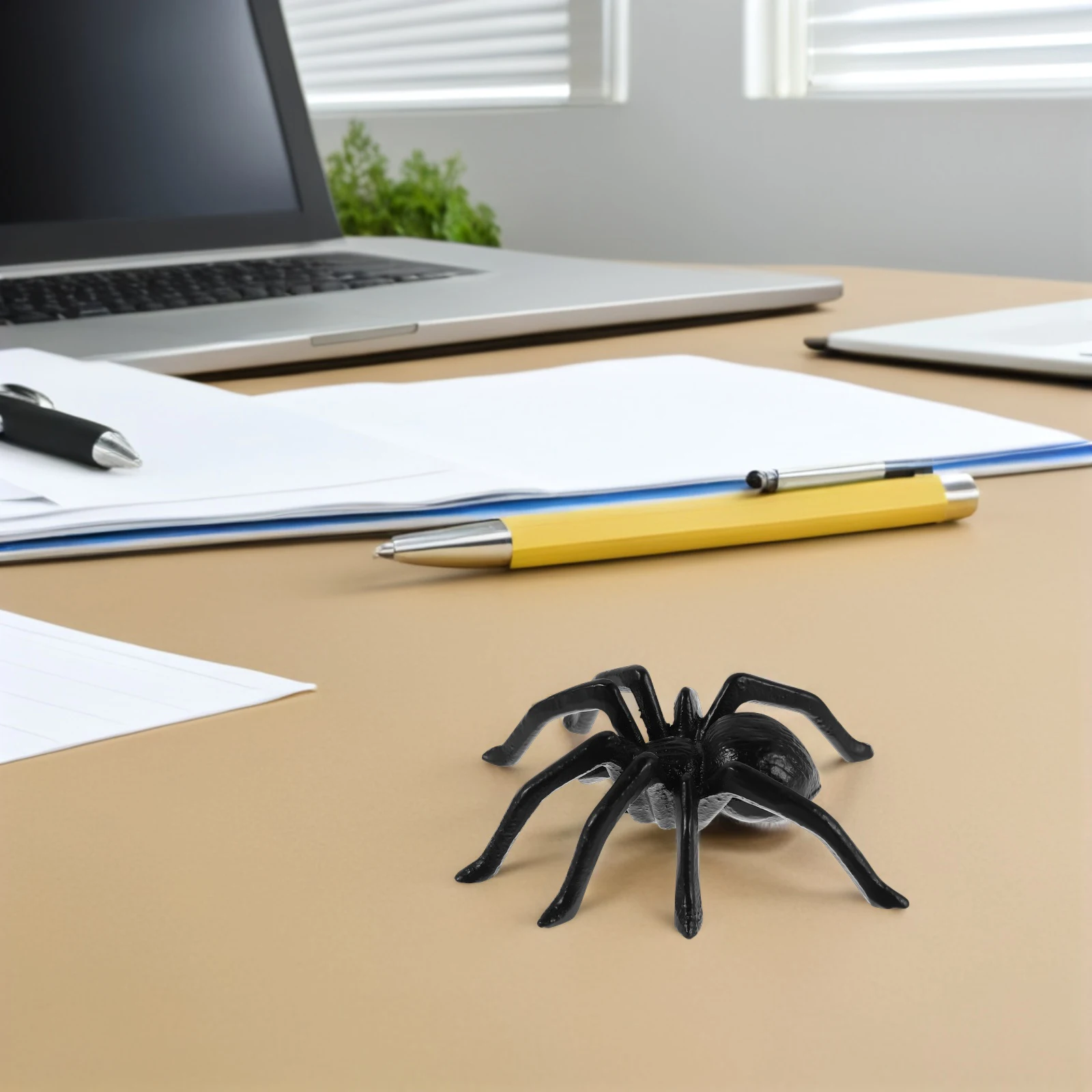 

Cast Nordic Vintage Animal Ornament Desktop Sculpture For Office Home Halloween Steampunk Decoration Black Metal
