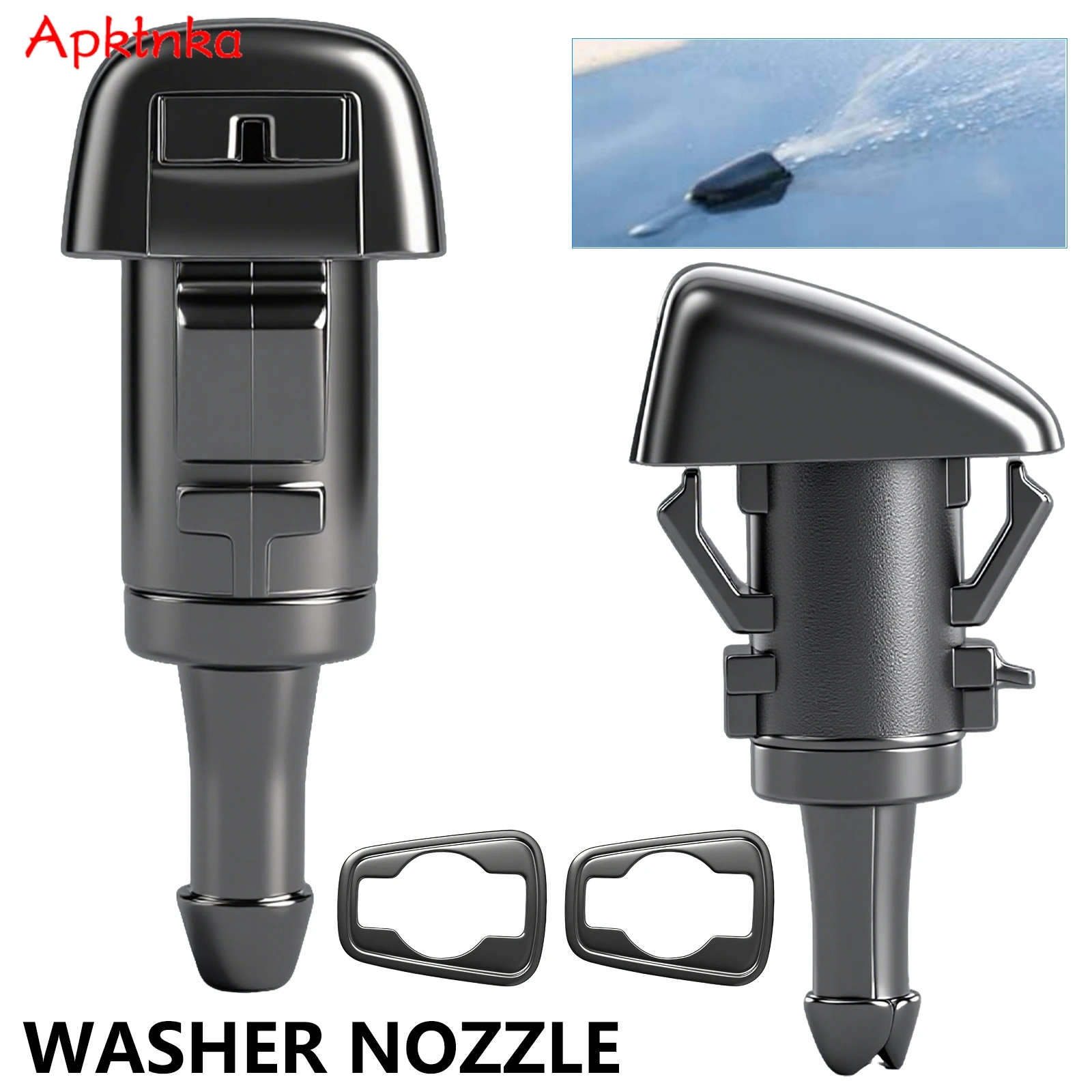 2 шт., насадка для омывателя лобового стекла, насадка для омывателя, чистое окно для Subaru Impreza WRX STI 2008 2009 2011 2012 2013 2014 2 шт., насадка для омывателя лобового стекла, насадка для омывателя, чистое окно для Subaru Impreza WRX STI 2008 2009 2011 2012 2013 2014