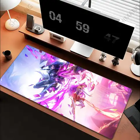 League of Legends Kaisa Grande Mouse Pad Gaming Mousepad PC Gamer Computador Escritório Mouse Mat Teclado Tapete de Mesa Laptop Mausepad