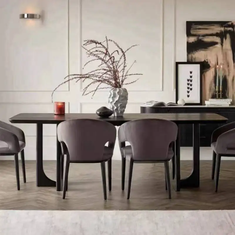 Mesas De Comedor De diseño italiano, mesas De Comedor cuadradas para estudio, oficina, café, cocina, sala De estar, salón, muebles para el hogar