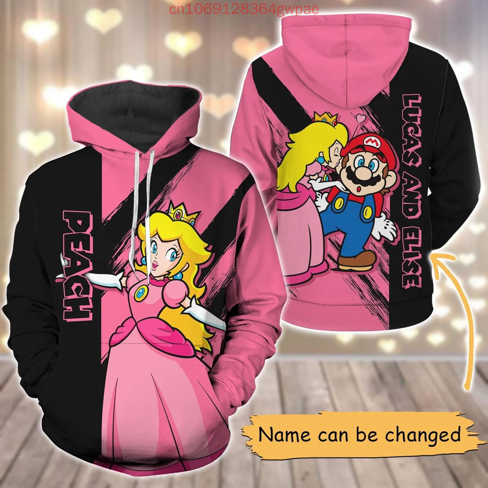 Disney Super Mario Yoshi Hoodie Multicolor M