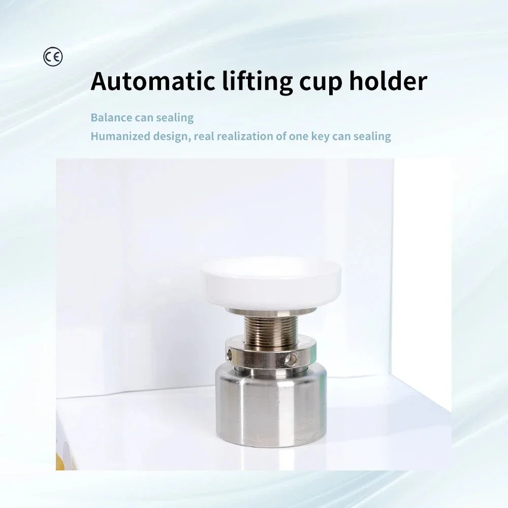 

Commercial Automatic Bubble Tea Can Sealer Stainless Steel Intelligent Plastic Drinks Sealing Machine for Beverage Packaging