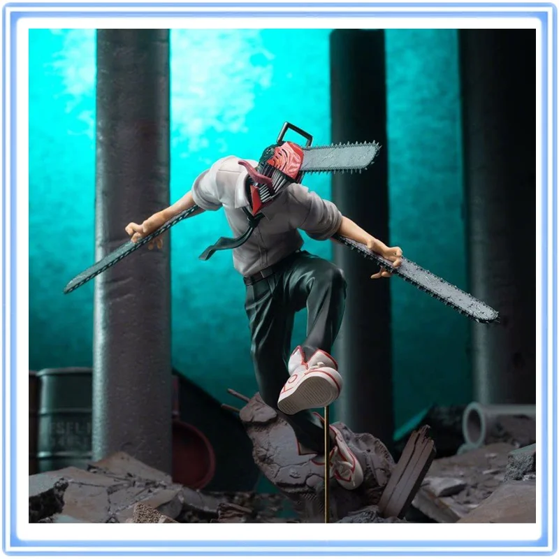

Original Anime Chainsaw Man Devil Denji PVC 16CM Action Character Model Collection Desktop Decoration Toys Gifts