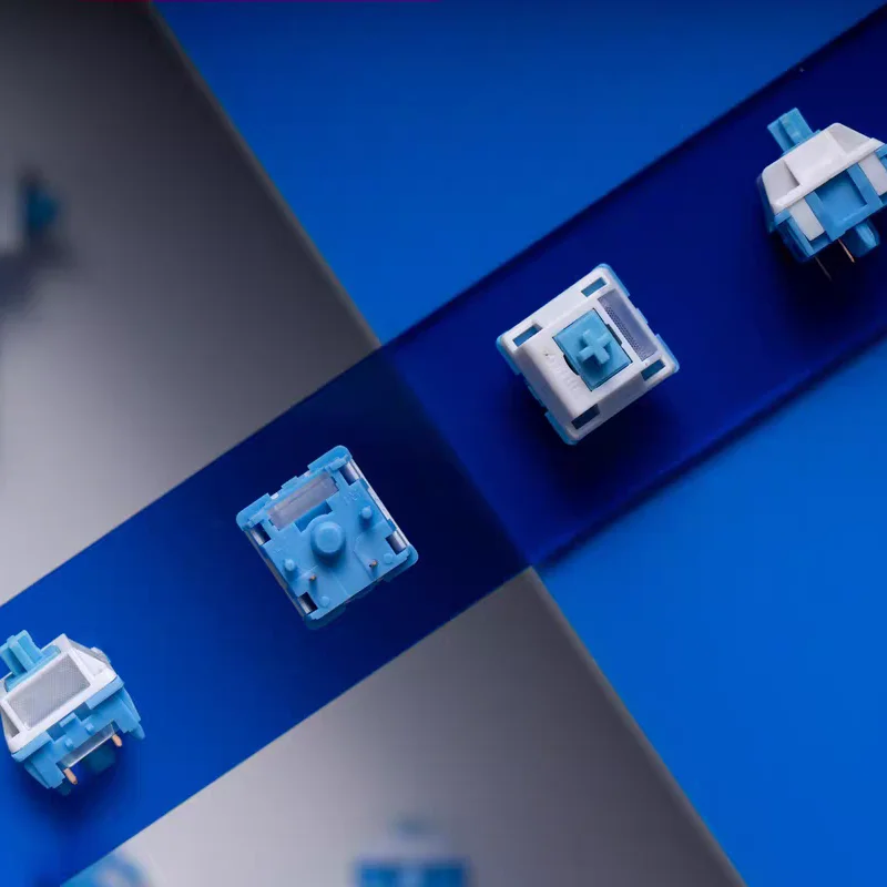 XLLAB x HMX Cloud V2 Switch Clacky Stone Sound 5 Pinos Linear 37g 45g LY PA12 PA-2 Para Teclado Mecânico DIY Switches Gaming PC