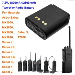 Akumulator 1800 mAh/2800 mAh do radiotelefonów Motorola MX1000, MX2000, MX3000, MX3010, Sabre 1, Sabre 2, Saber 3, T2000