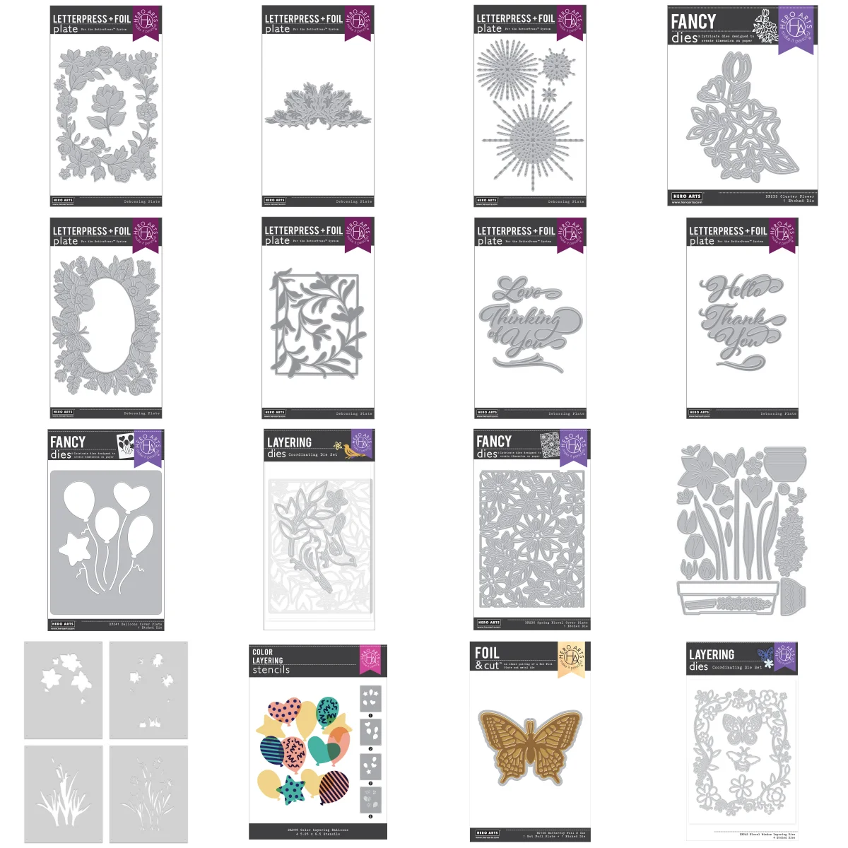 

Spring Garden Flower Celebrate Balloons Butterfly Metal Cutting Dies Stencil Hot Foil DIY Decorating Scrapbook Paper Card Album