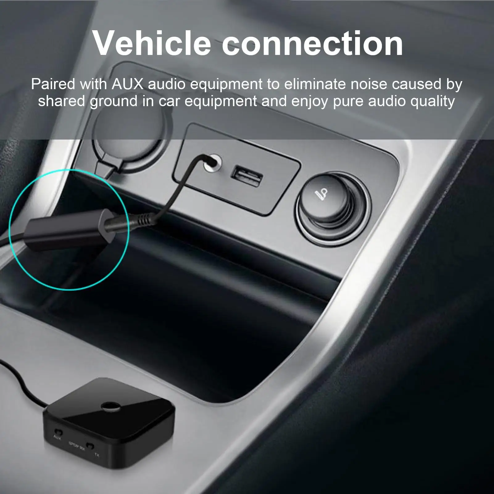 Ground Loop Isolator 3.5mm 3.5mm Portable Anti-Interference Sound Filter Buzzing Noise Isolator For Home Car Computer Stereo