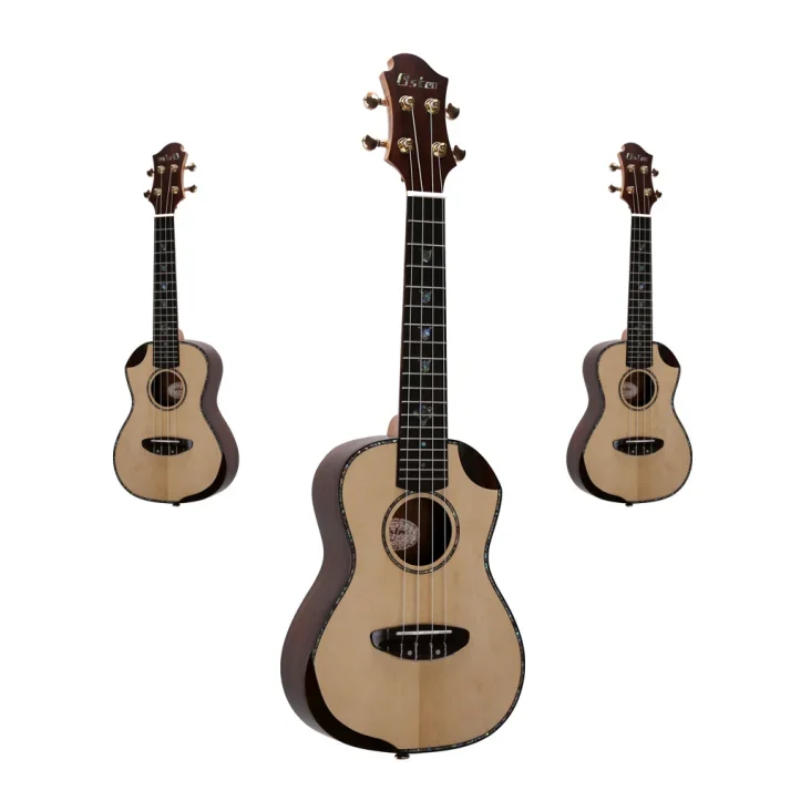 

China high-quality ukulele 24 inch 4-string matte finish hot sale beginner guitar mini ukulele wholesale price customized guitar