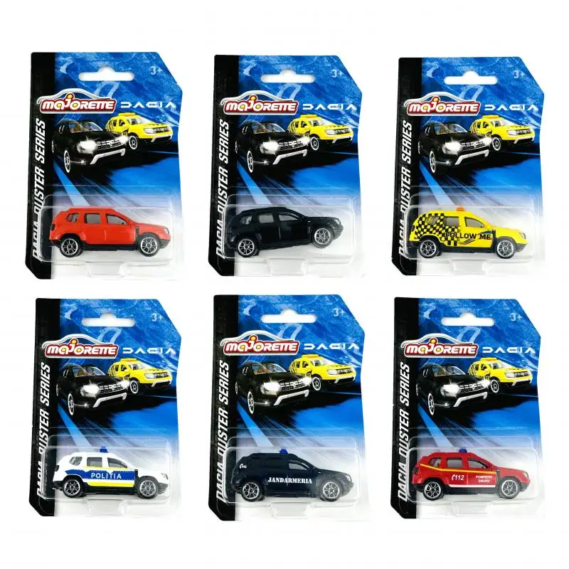 Majorette 1:64 Pearl Black Airport Follow Me Politia Jandarmeria Collection die cast alloy car model decoration gift