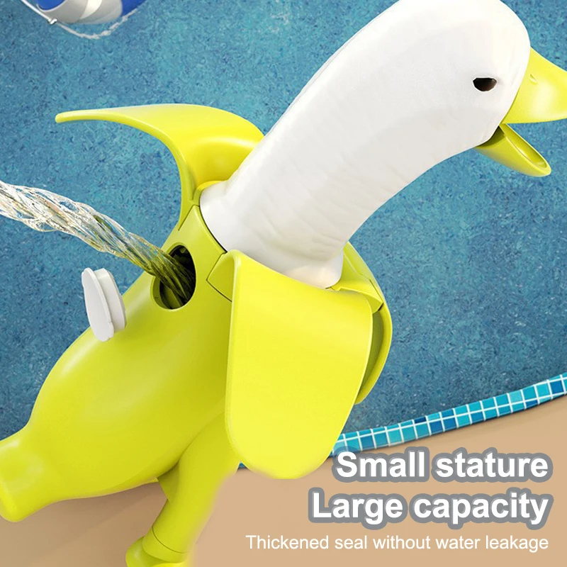 Adorável brinquedo de pulverização de água Banana Duck – um presente perfeito para brincar na praia e no banho no verão