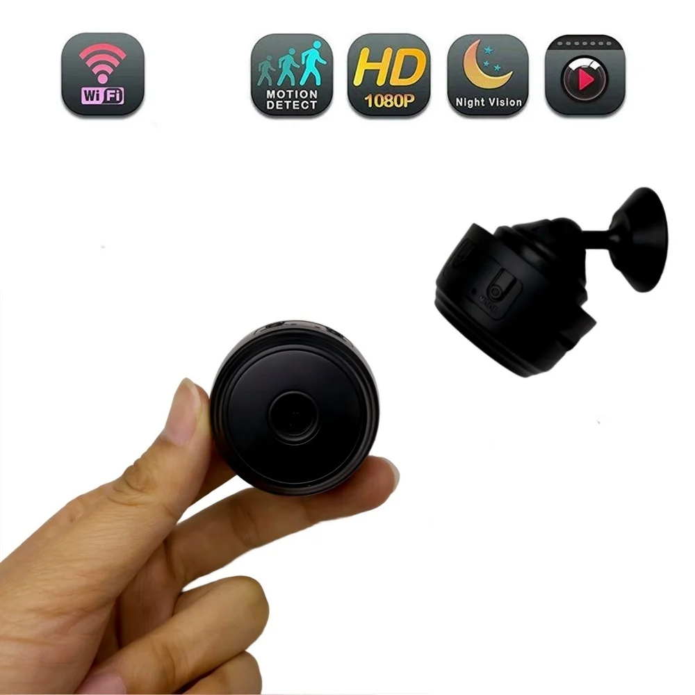 جديد 1 قطعة 1080P اللاسلكية واي فاي داخلي/خارجي HD كاميرا IP صغيرة CCTV أمن الوطن
