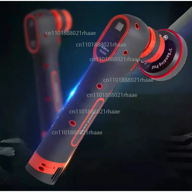 Lithium battery car polishing machine waxing machine concentric eccentric all-in-one machine car beauty scratch repair details