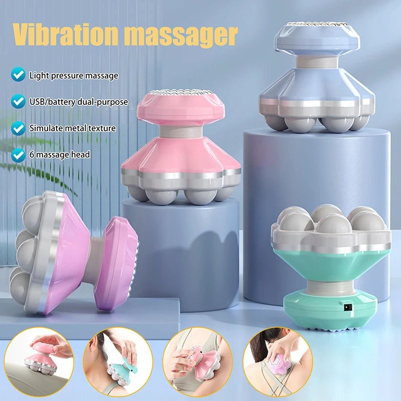 Electric Scalp Head Massager Neck Massage Therapy Antistress Relax Body Massage Remove Muscle Tension Tiredness Massageador Tool