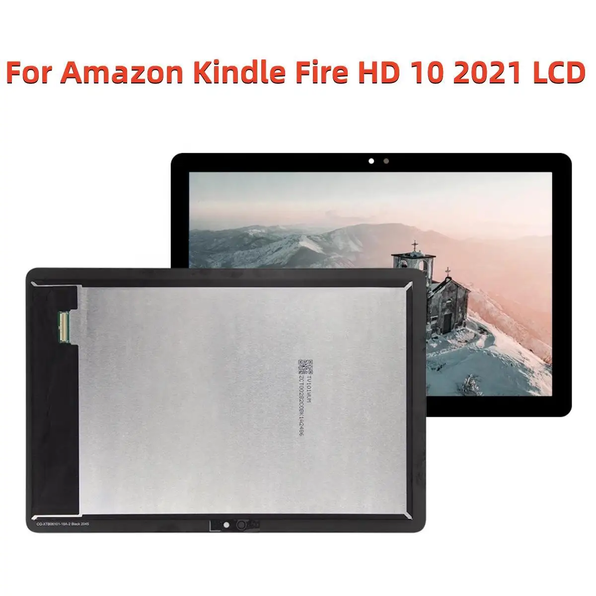 

10.1" AAA+ for Amazon Kindle Fire HD 10 2021 LCD HD10 11th Gen 2021 T76N2B T76N2P LCD Display Touch Screen Digitizer Assembly