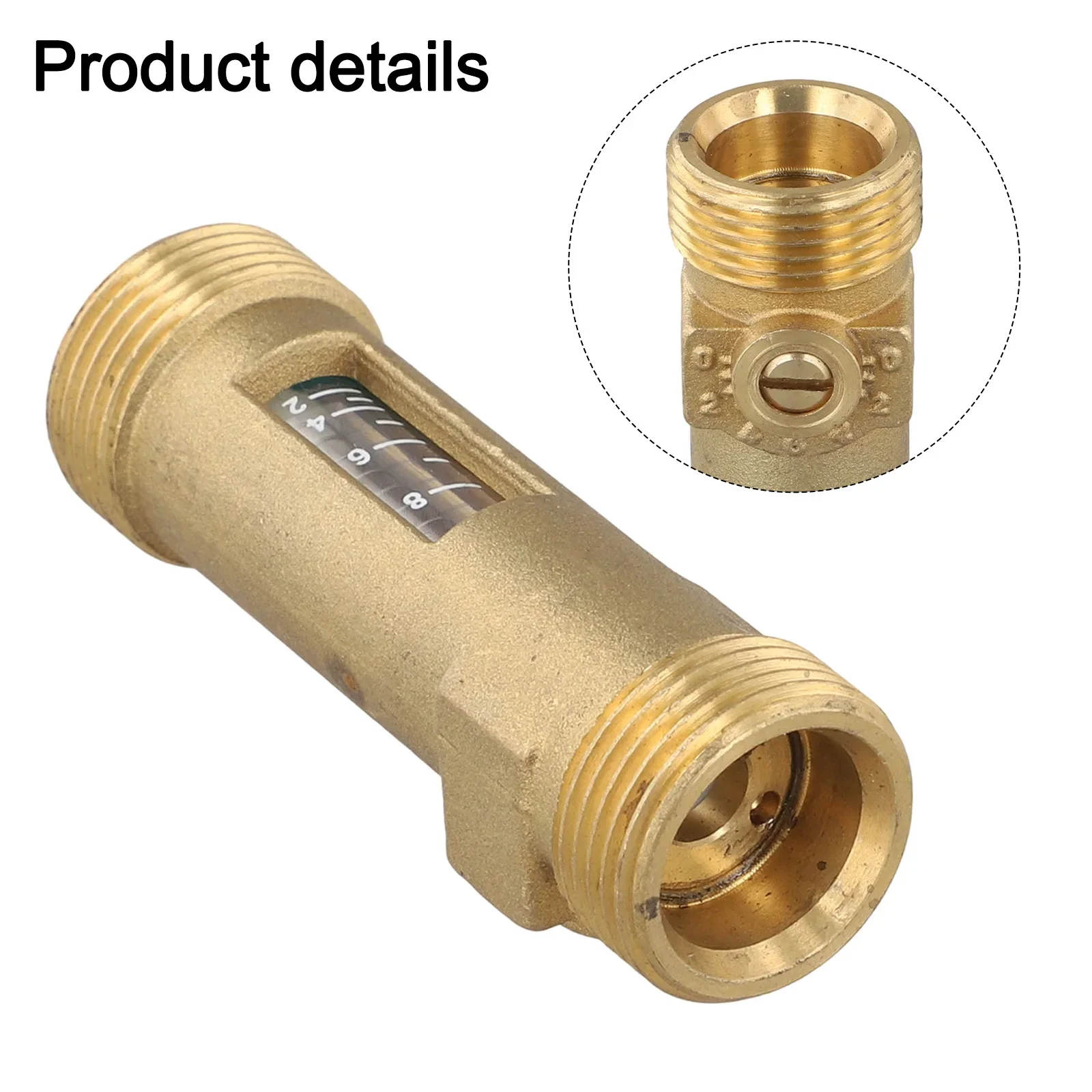 Adjustable Brass Flow Control Valve DN20 for HVAC Efficient Flow Measurement and Pressure Relief Safety Feature