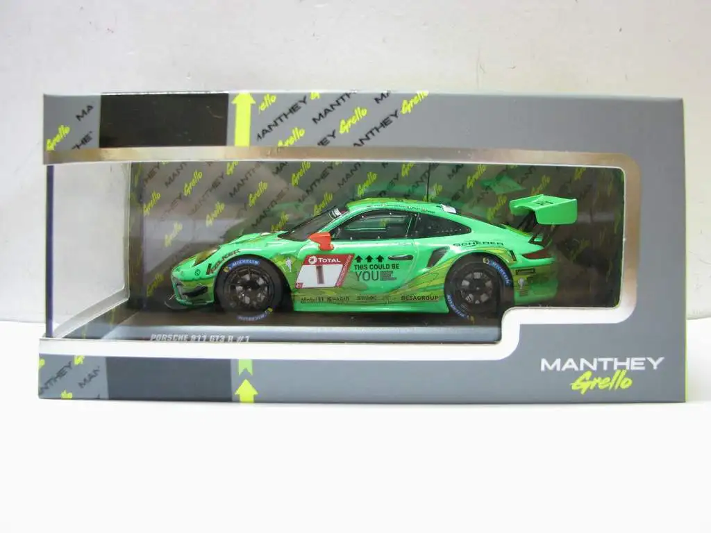 

Diecast 1:43 Scale IXO PORSCHE 911 GT3 R #1 24hrs 2019 Alloy Car Model Collectible Toy Gift Souvenir Display Ornament