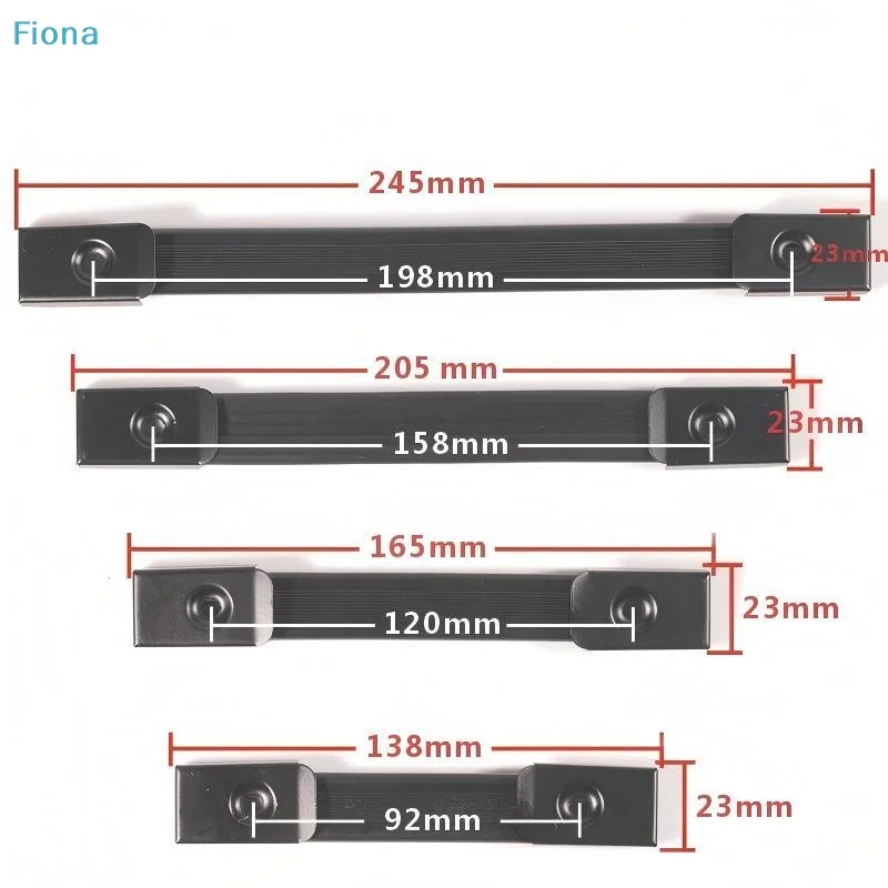 ☽For Speaker Guitar Amplifier Instrument Box Durable Portable Carry Handle With Screws For Audio Equipment Case Travel Accessory view 6