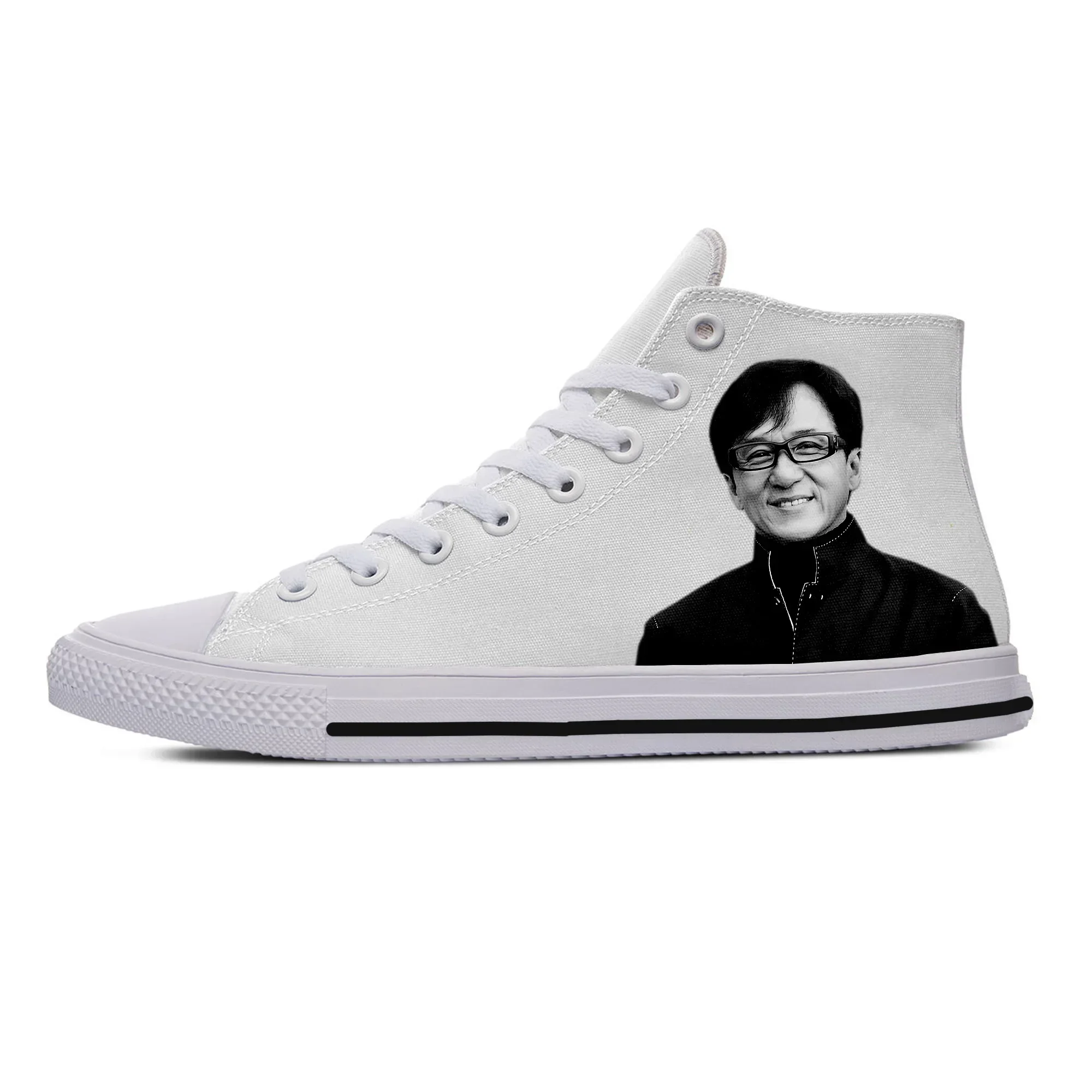 Heiße coole Mode Jackie Chan High Sneakers Männer Frauen hochwertige Handiness Sommer Freizeit schuhe atmungsaktive High Top Board Schuhe