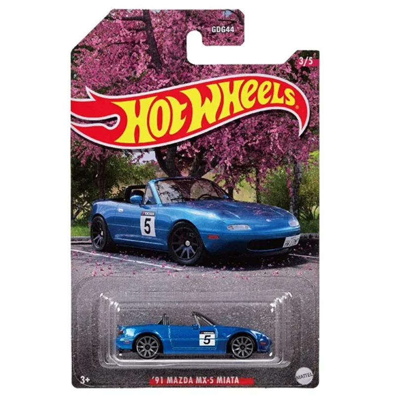 Оригинальные Hot Wheels 1/64 91 MAZDA MX-5 MIATA литые модели автомобилей из сплава подарок для детей