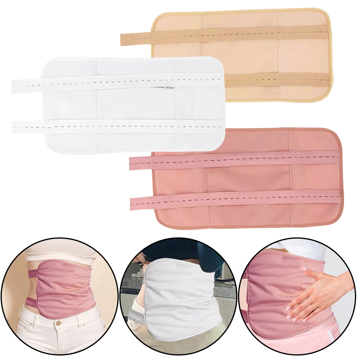 

Reusable Waist Wrap Castor Oil Pack Kits For Insomnia Constipation Inflamma Back Massager Waist Massage Tools Accessories