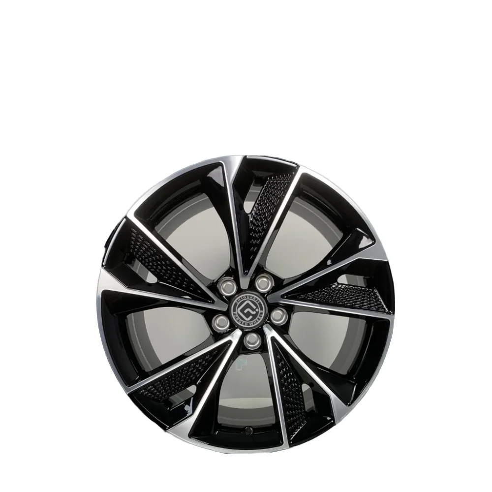 Chinese supplier forged 18/19/20 inch aluminum alloy wheel black 5x112/5x120 machined surface passenger car rim