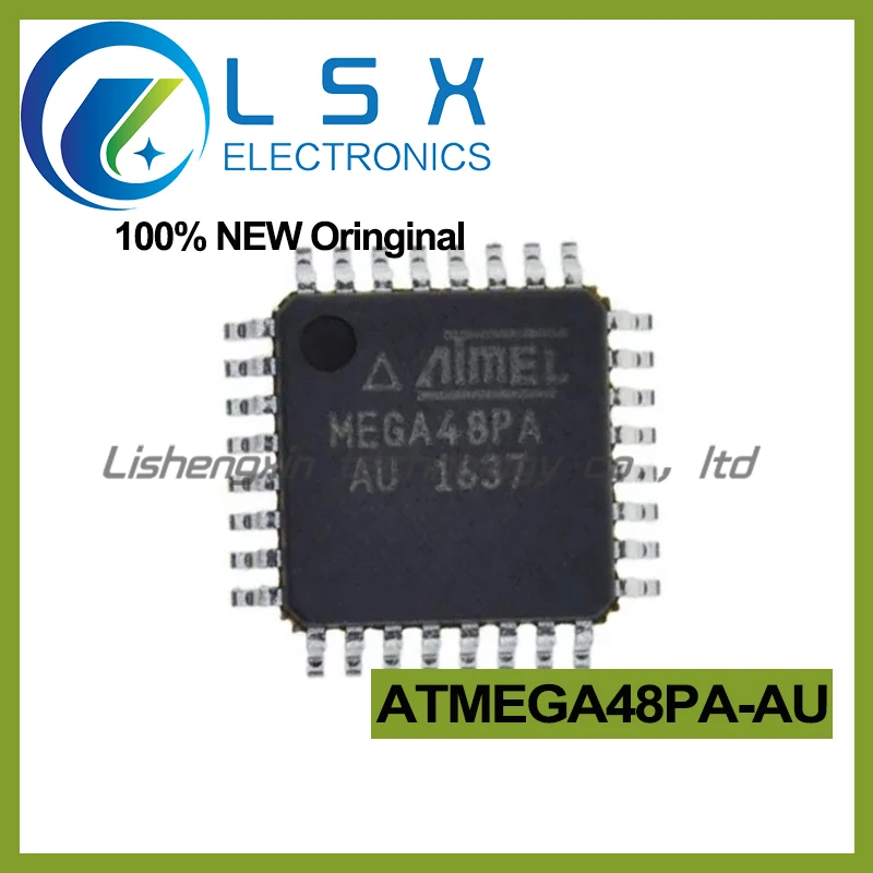 

10шт ATMEGA48PA-AU ATMEGA48PA AU QFP-32 Чипсет