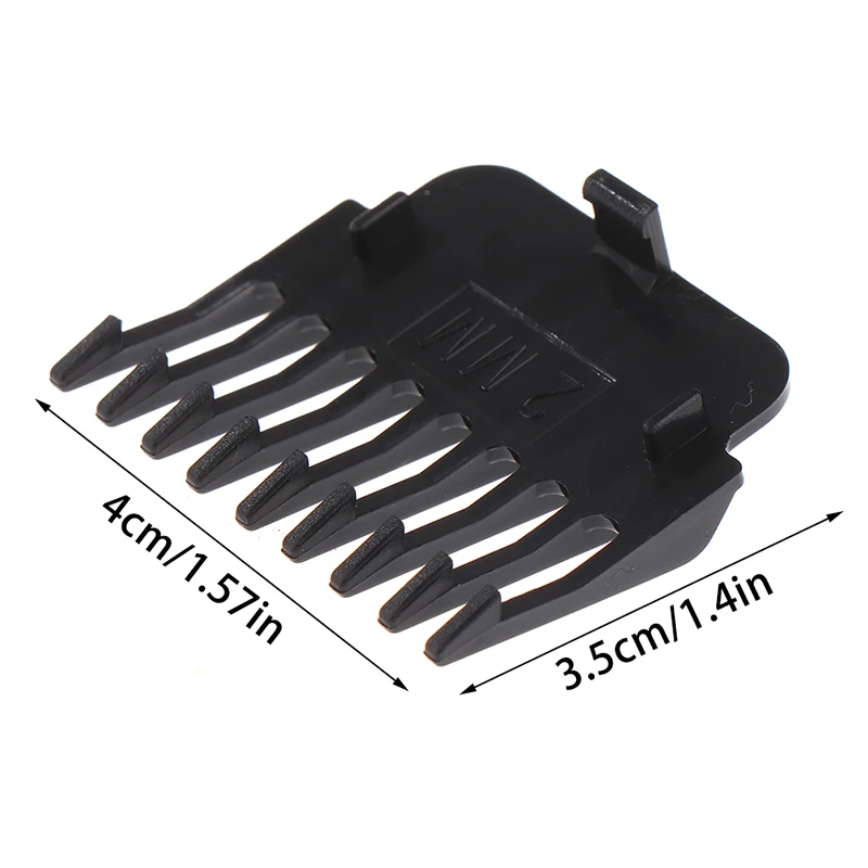 6Pcs T9 Hair Clipper Guards Guide Combs Trimmer Cutting Guides Styling Tools Attachment Compatible 1.5mm 2mm 3mm 4mm 6mm 9mm